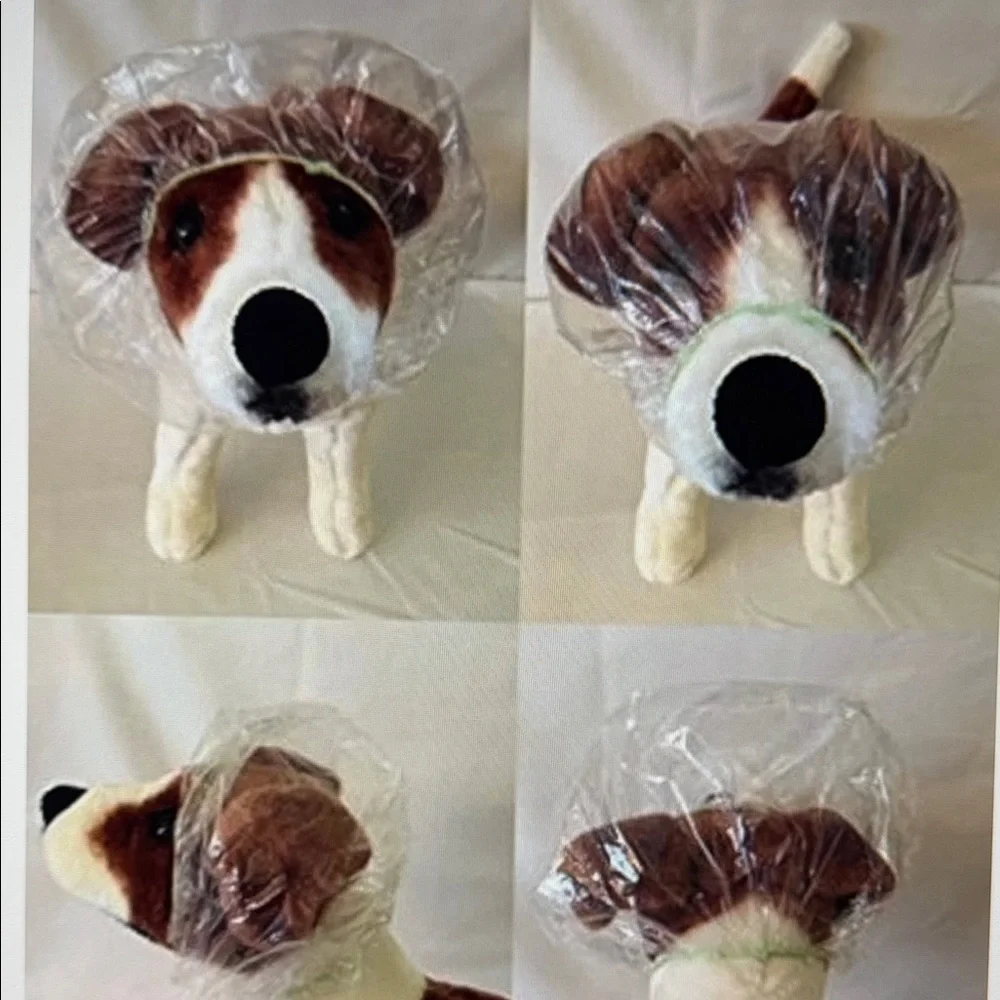 CozyEars Disposable Pet Shower Caps Size XL 12 Count